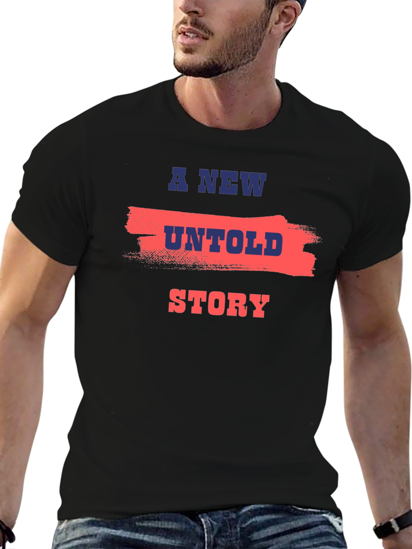 Untold Story Graphic Tee - Premium Cotton Blend