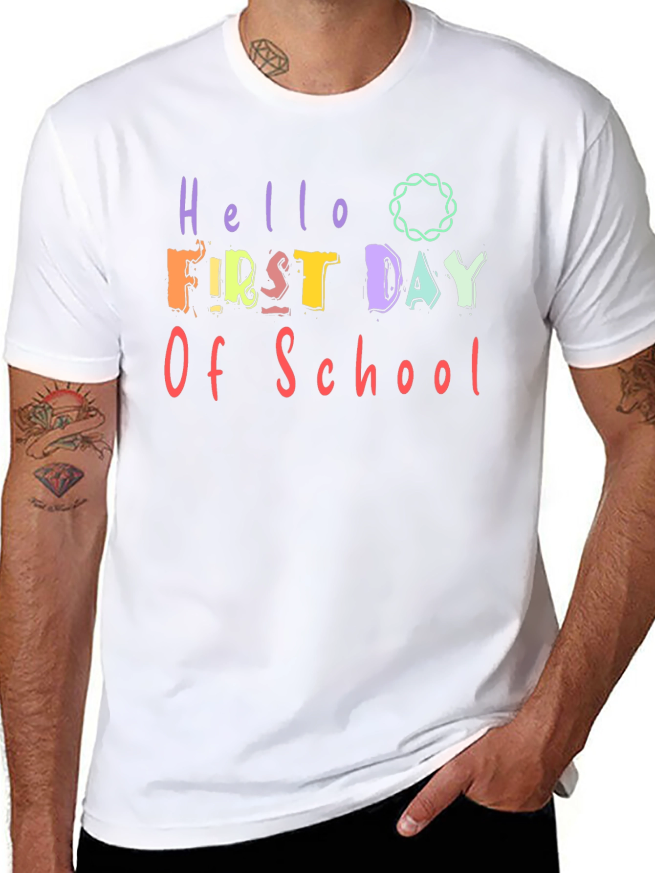 Hello First Day of School T-Shirt