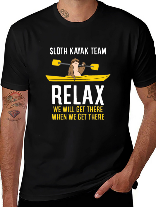 Sloth Kayak Team Relax T-Shirt