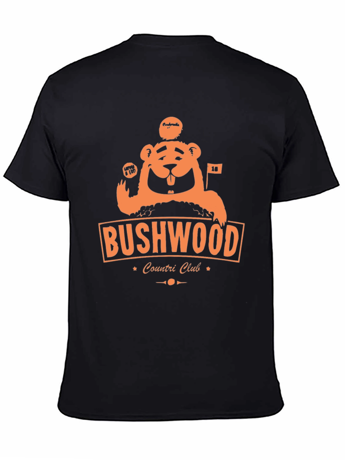 Bushwood Country Club Black T-Shirt Caddyshack Inspired