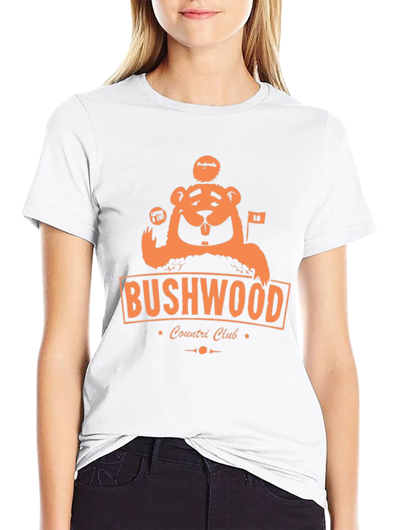 Bushwood Country Club Black T-Shirt Caddyshack Inspired