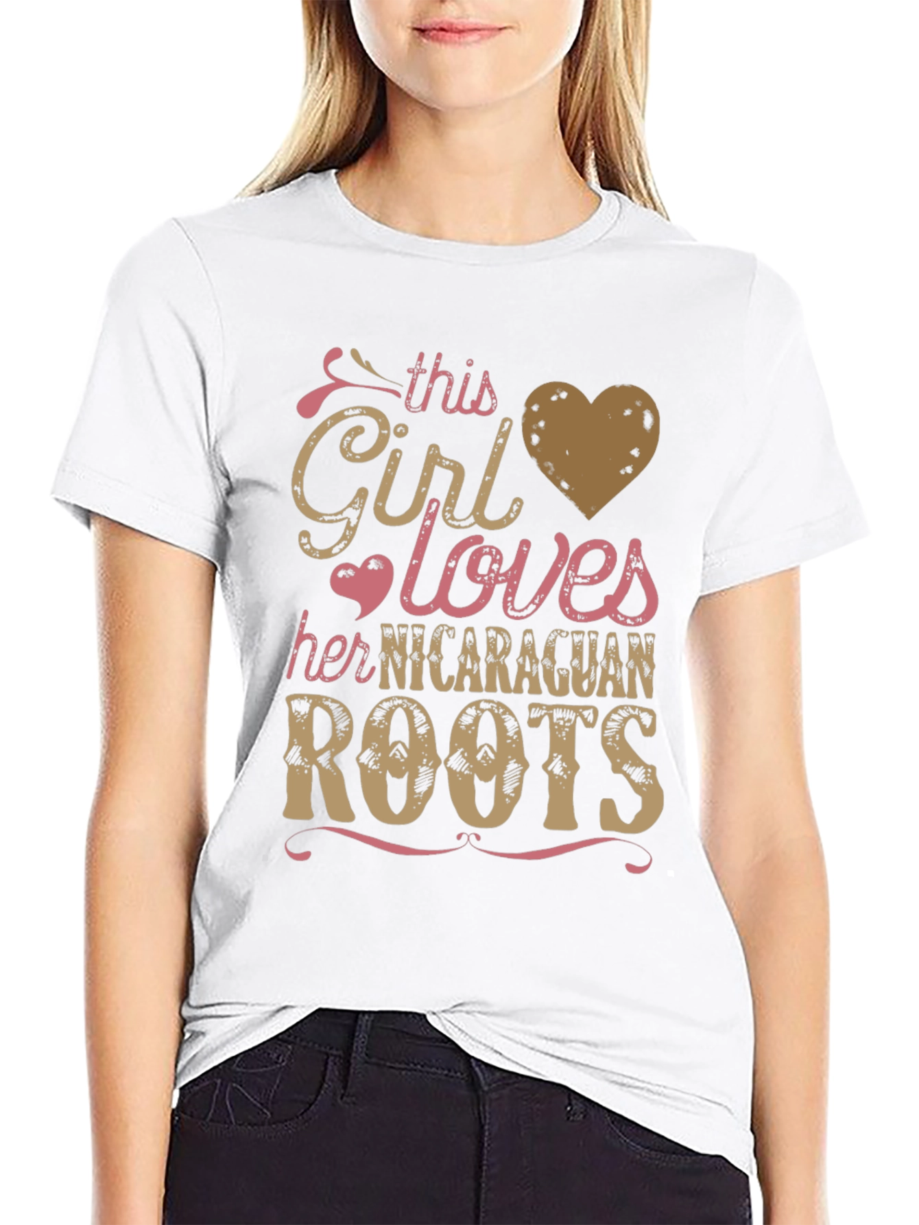 Nicaraguan Roots Graphic T-Shirt