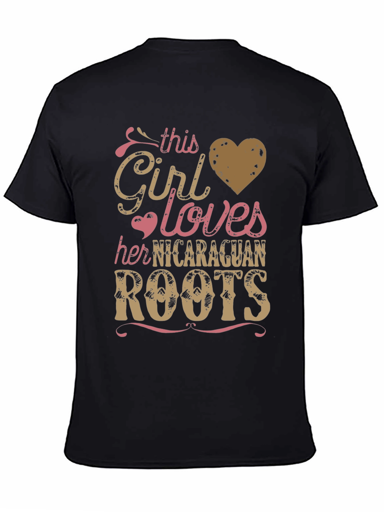 Nicaraguan Roots Graphic T-Shirt
