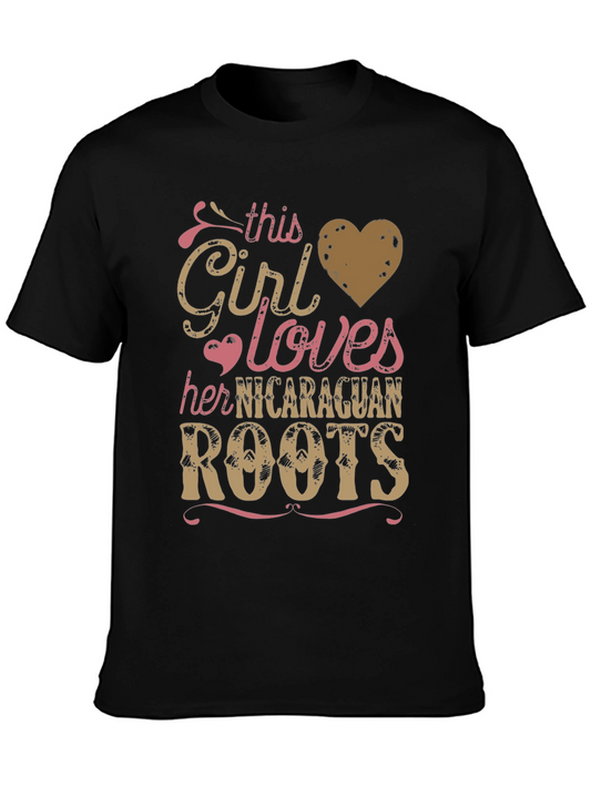 Nicaraguan Roots Graphic T-Shirt