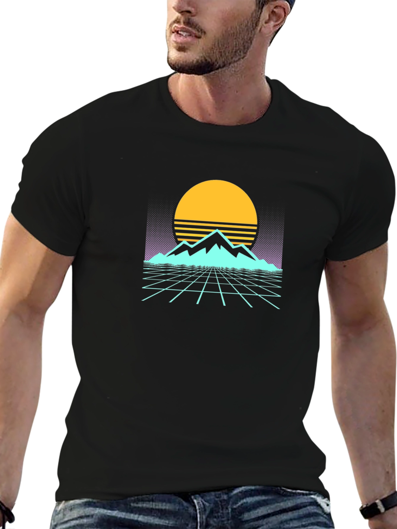 Retro Wave Graphic Tee
