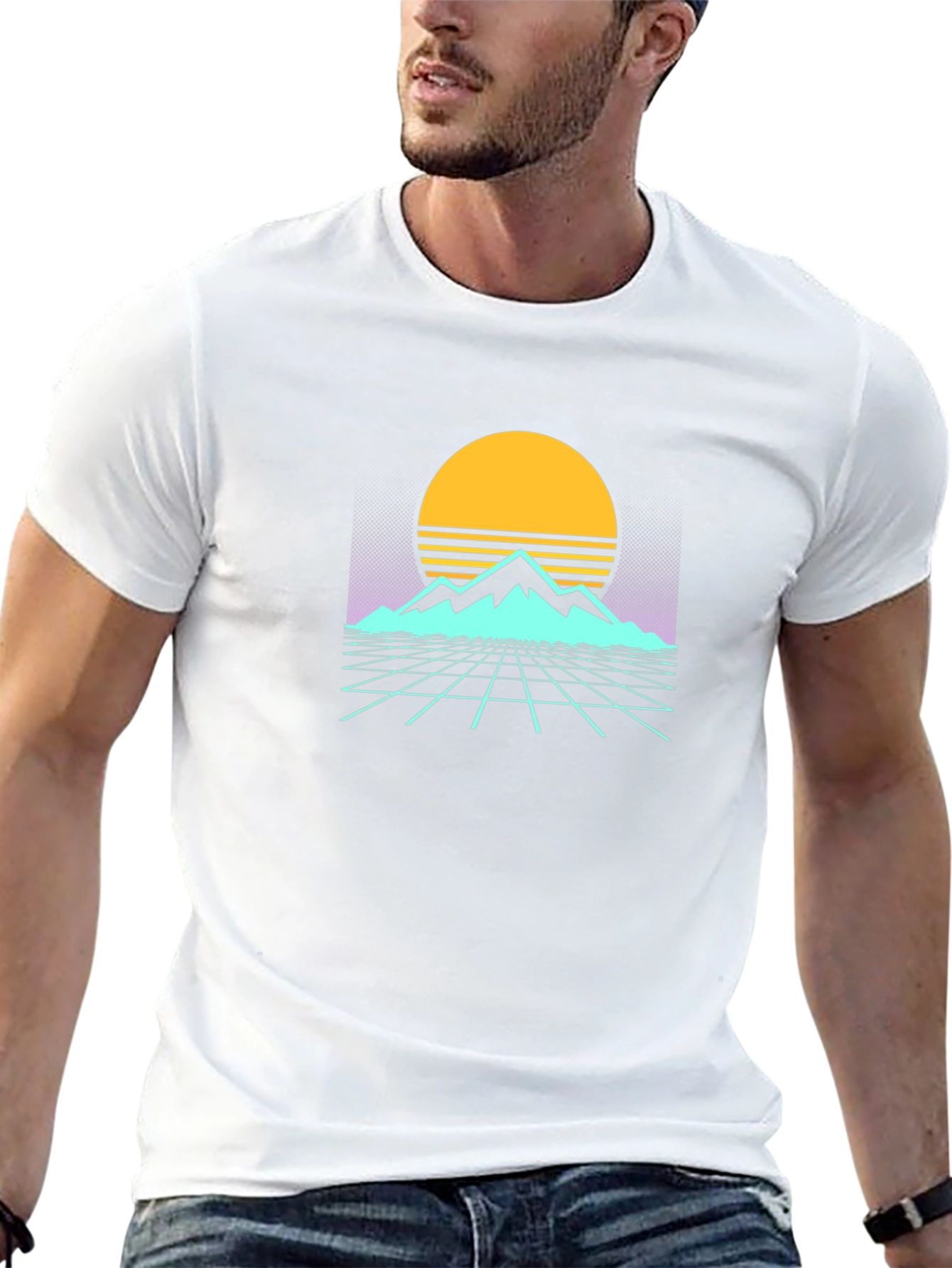 Retro Wave Graphic Tee