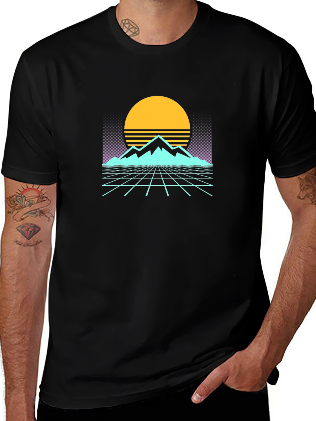 Retro Wave Graphic Tee
