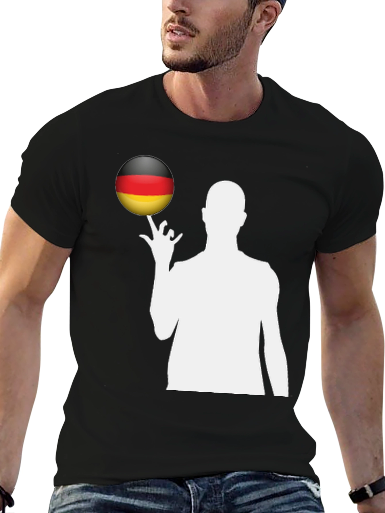 Germany Flag Basketball T-Shirt