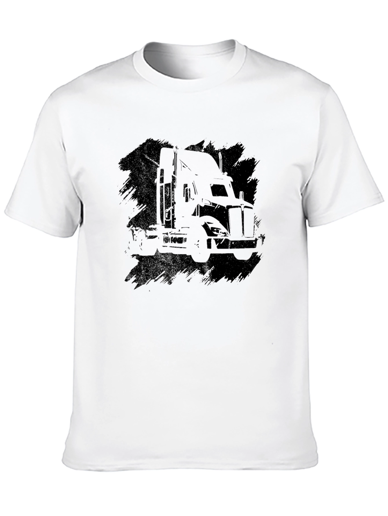 Truck Graphic T-Shirt - Black Tee