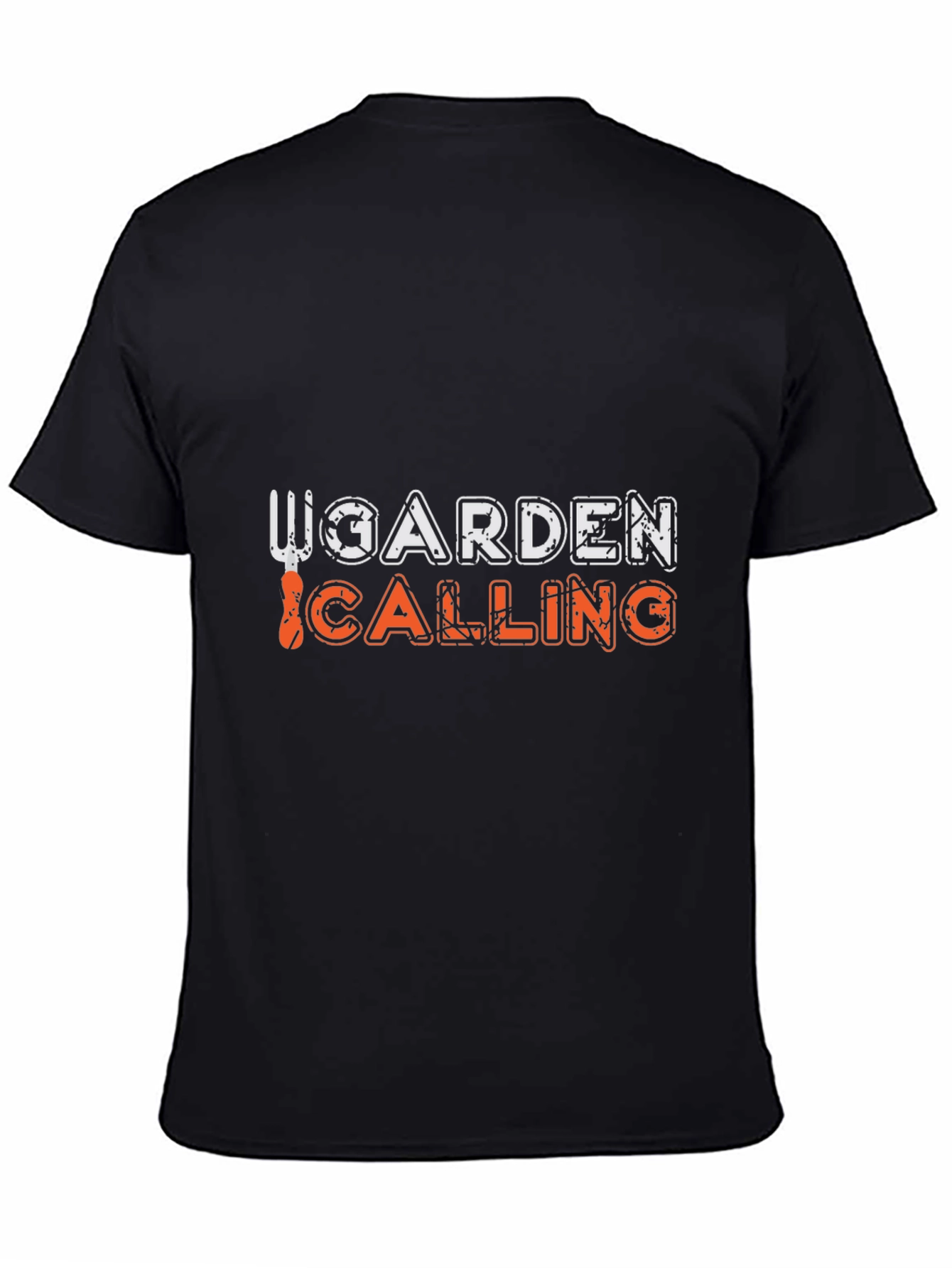 Garden Calling Graphic T-Shirt - Black Tee