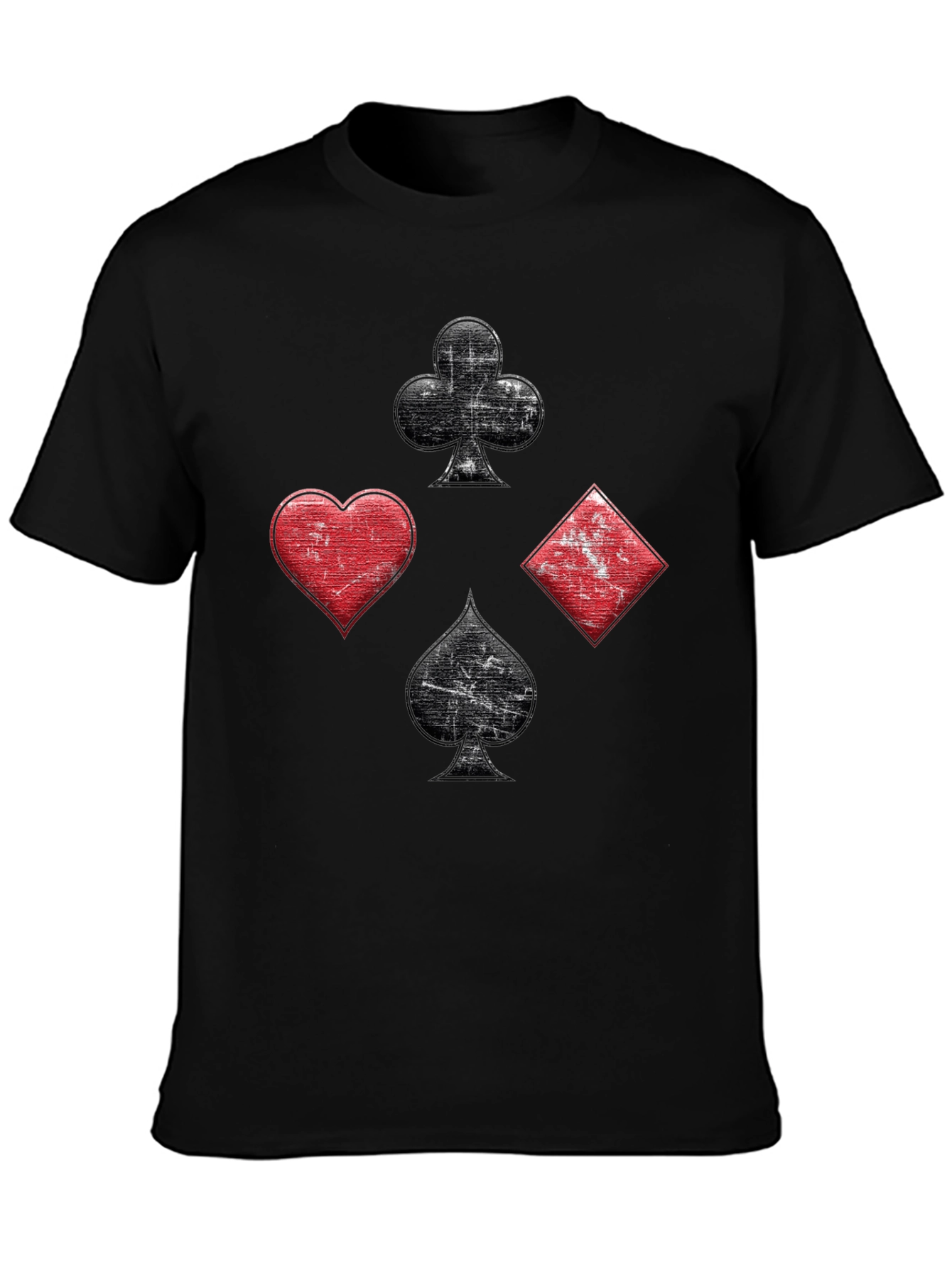 Suits T-Shirt - Poker Cards Ace Design