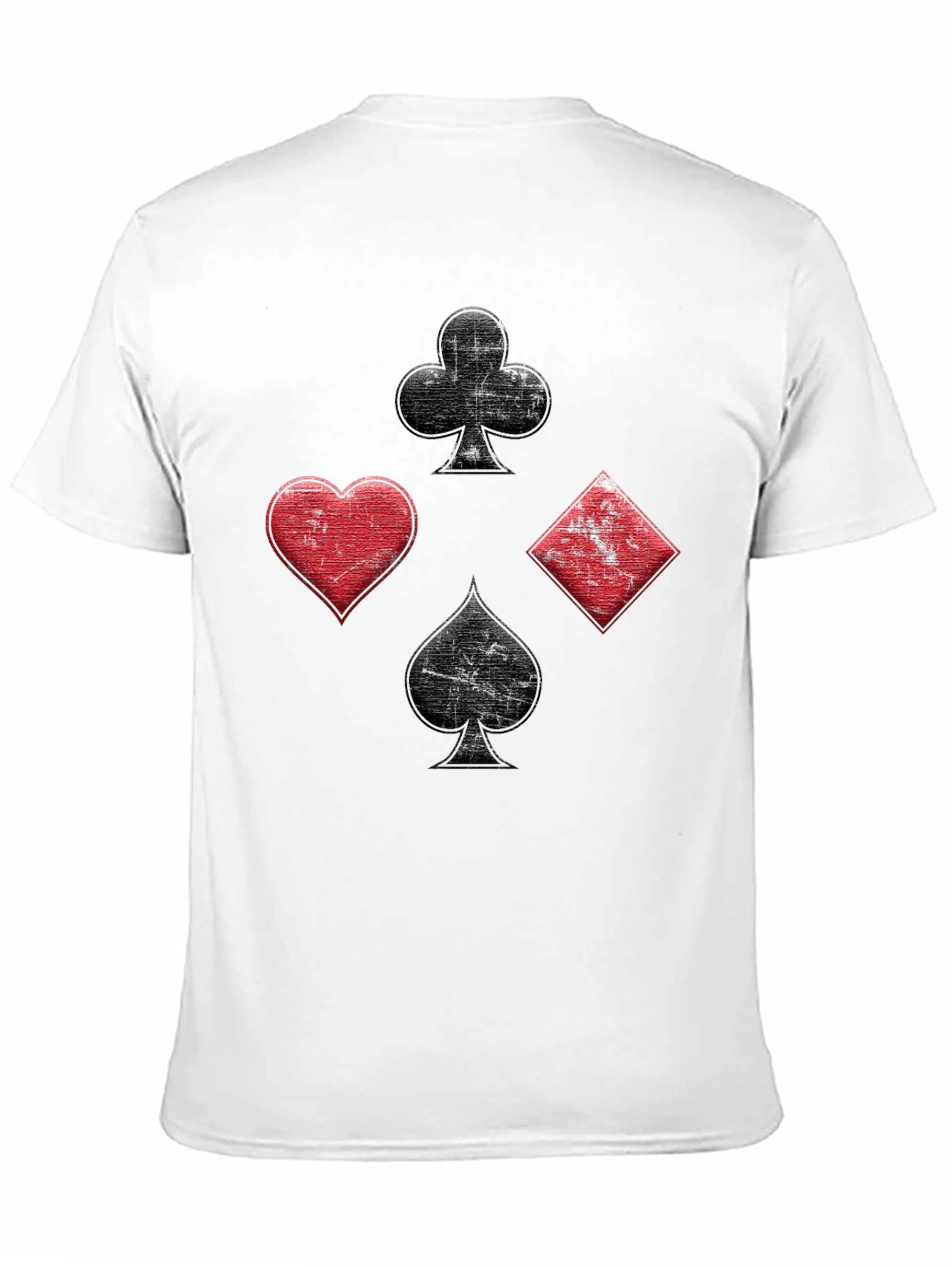 Suits T-Shirt - Poker Cards Ace Design