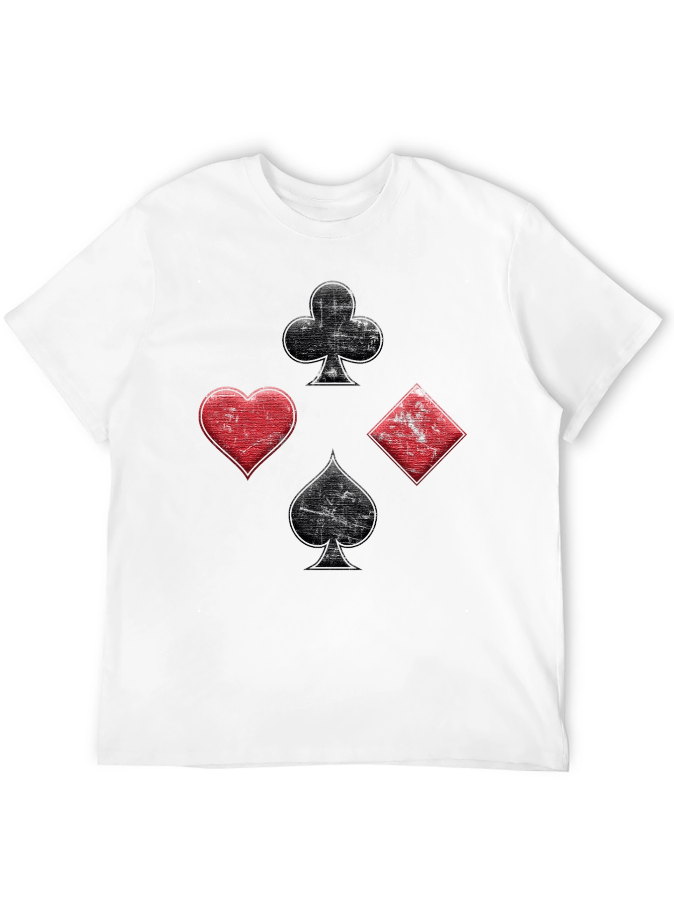 Suits T-Shirt - Poker Cards Ace Design