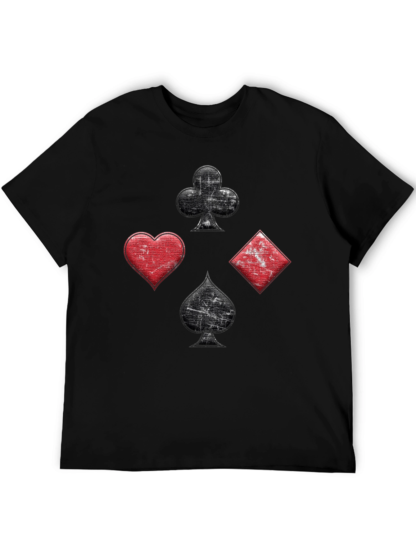 Suits T-Shirt - Poker Cards Ace Design