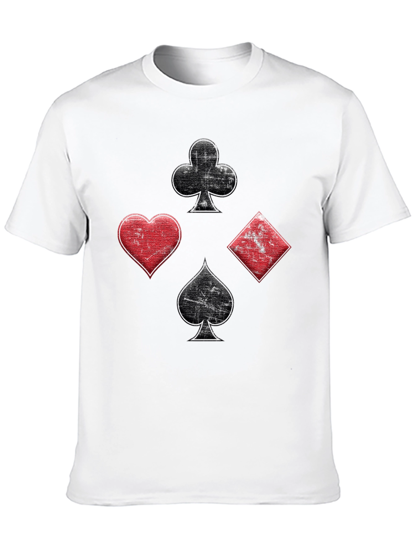 Suits T-Shirt - Poker Cards Ace Design