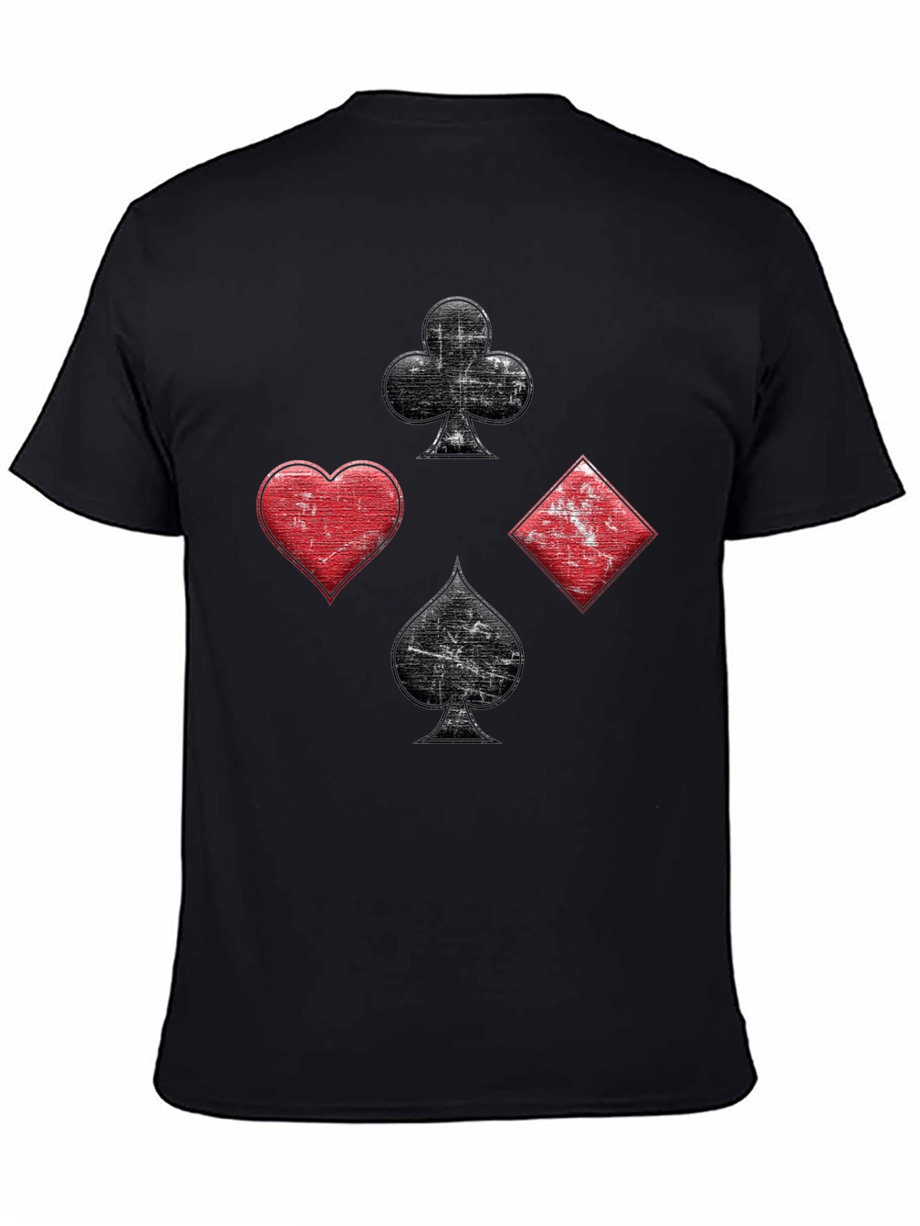 Suits T-Shirt - Poker Cards Ace Design