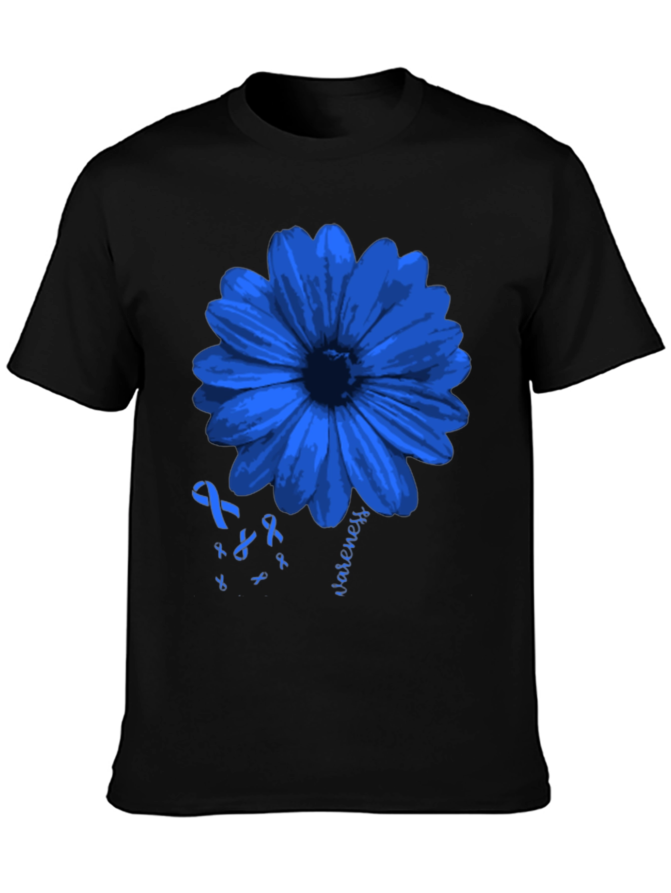 Blue Flower Awareness T-Shirt