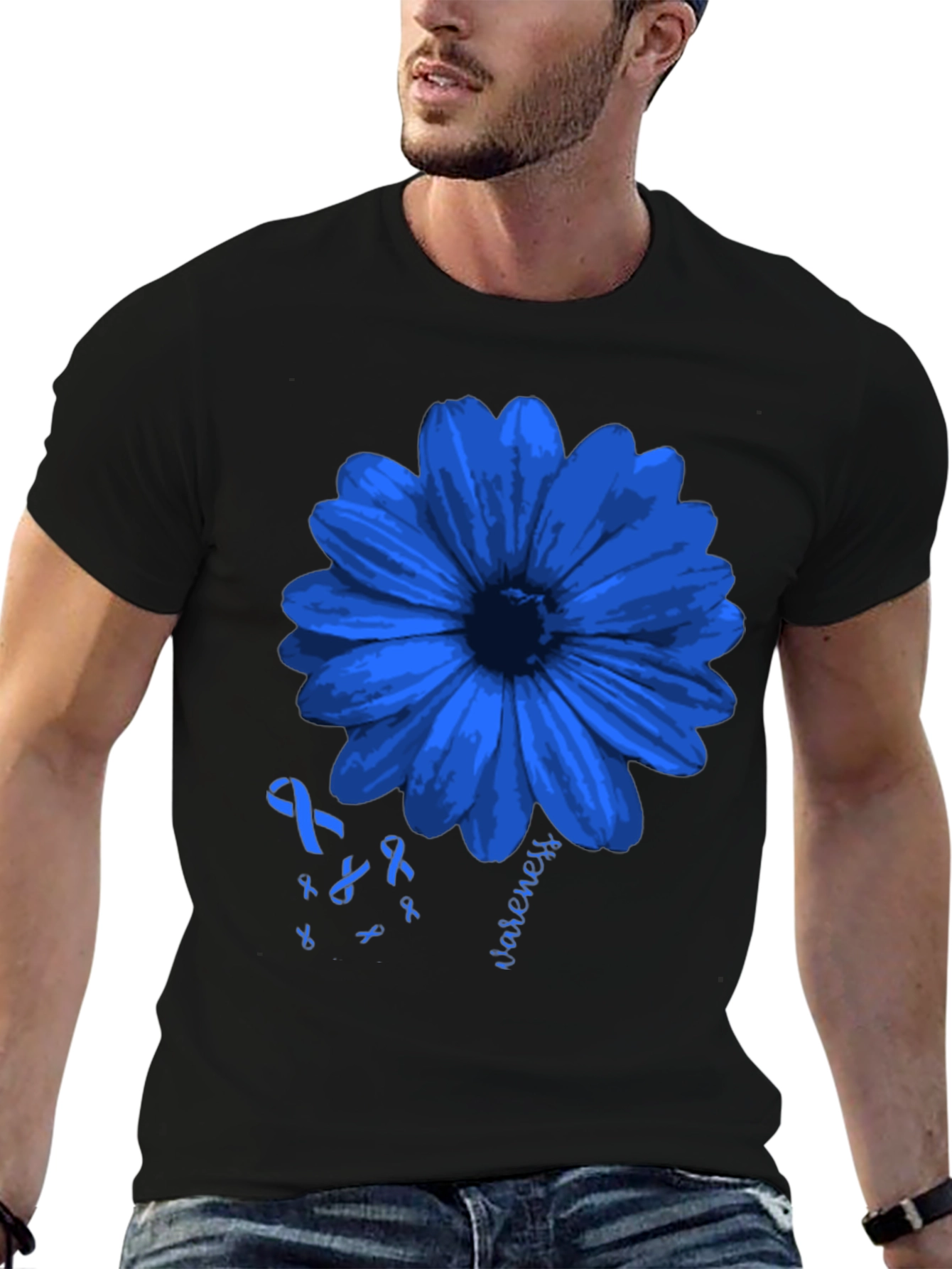 Blue Flower Awareness T-Shirt