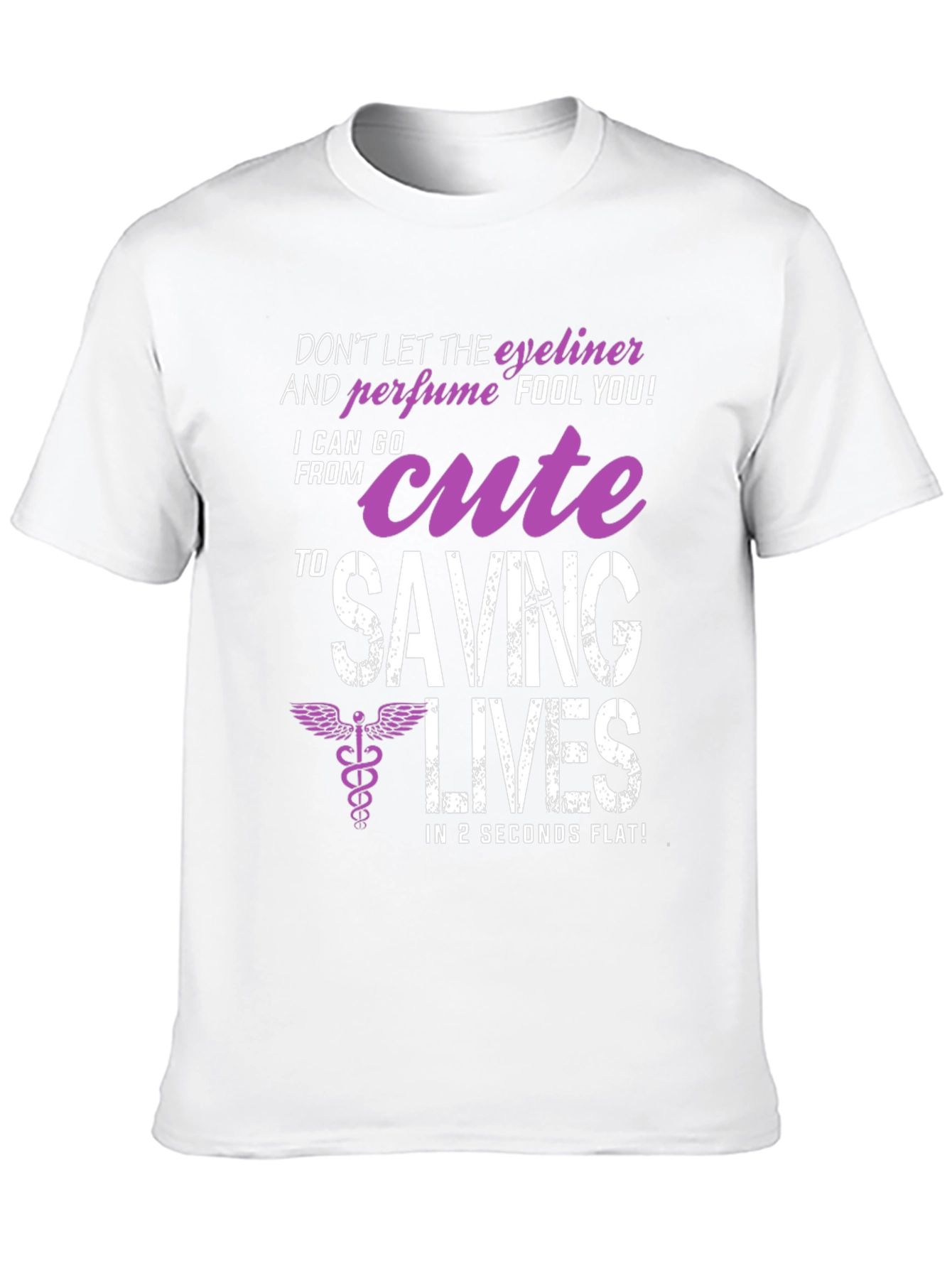 Cute to Saving Lives Graphic T-Shirt