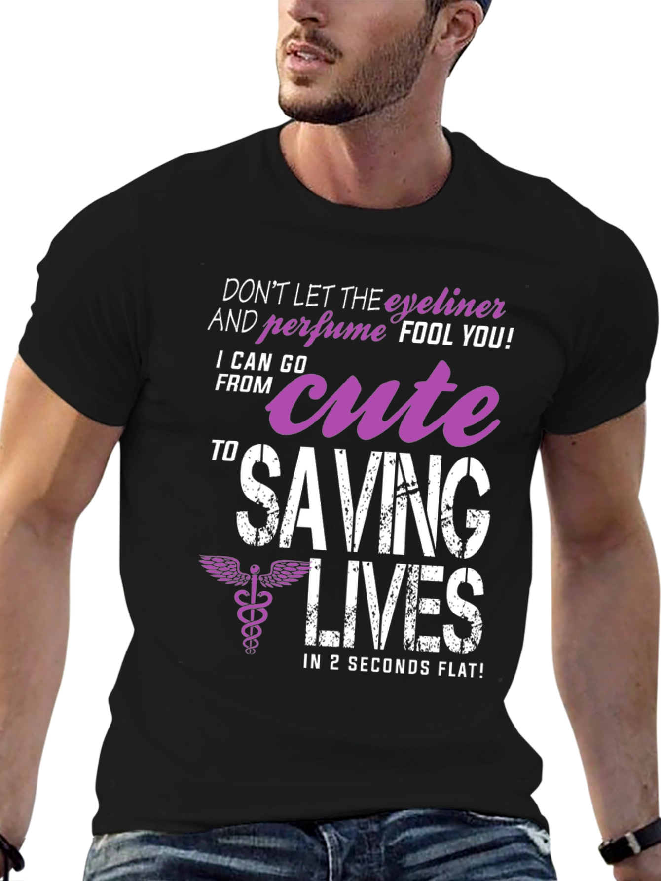 Cute to Saving Lives Graphic T-Shirt