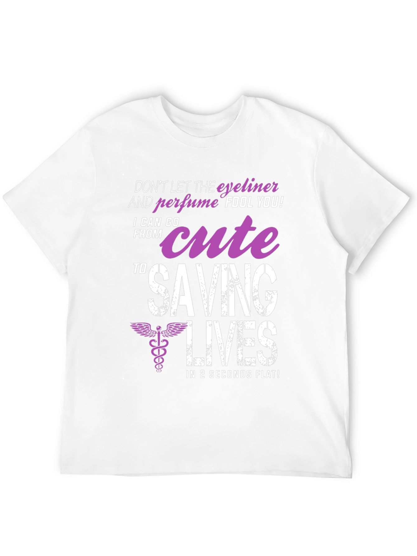 Cute to Saving Lives Graphic T-Shirt