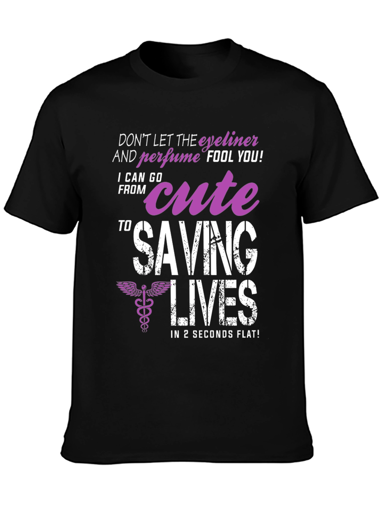 Cute to Saving Lives Graphic T-Shirt
