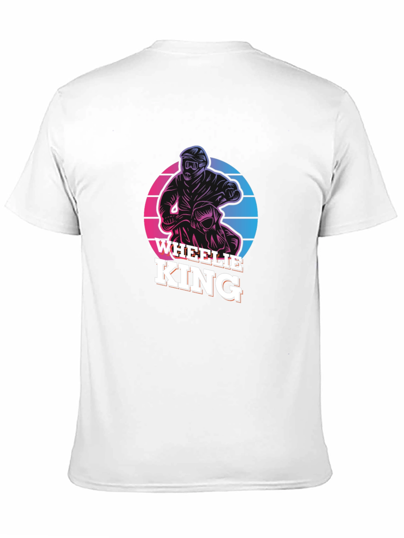 Wheelie King Graphic Tee - Motorcross T-Shirt