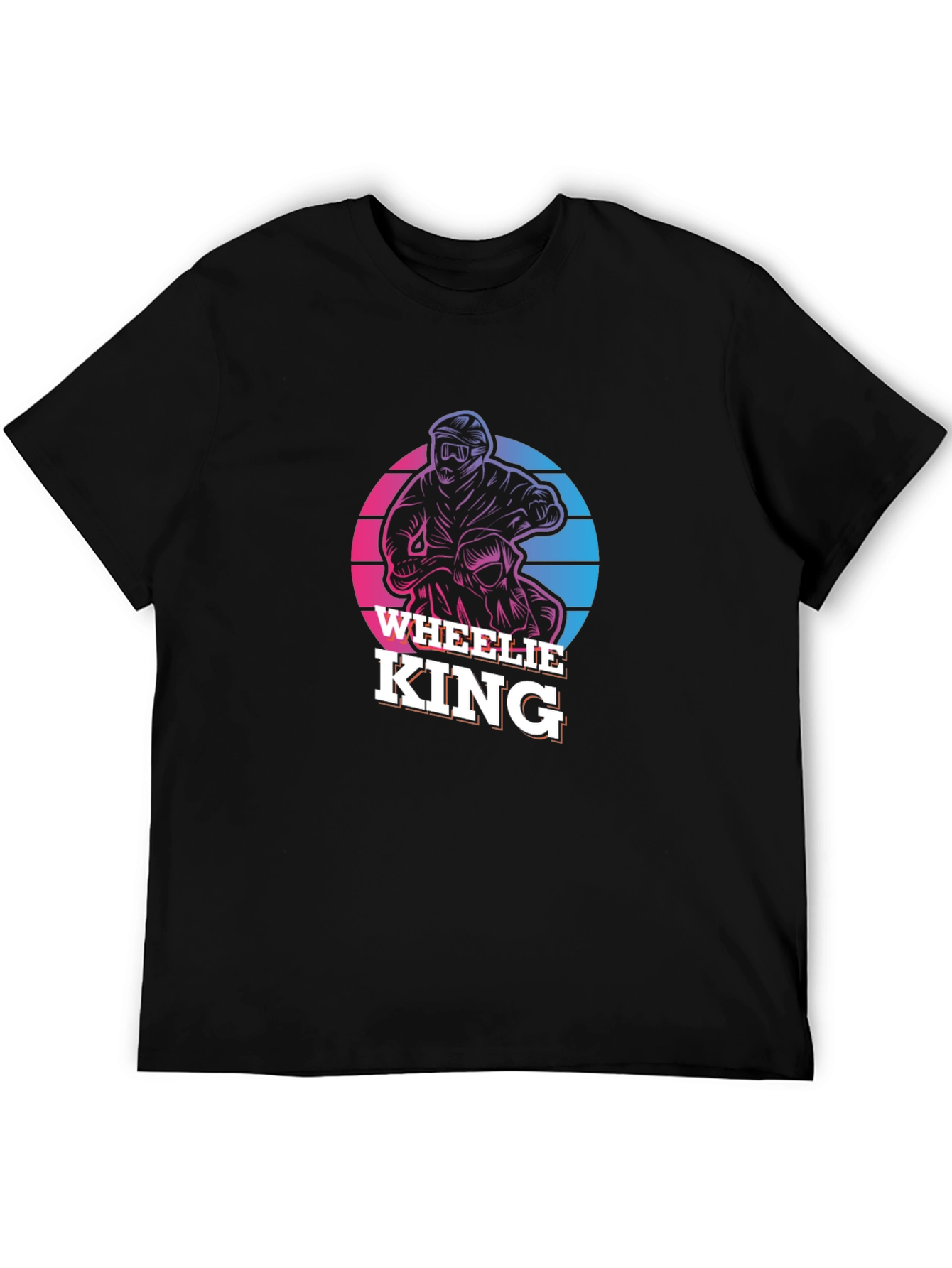 Wheelie King Graphic Tee - Motorcross T-Shirt