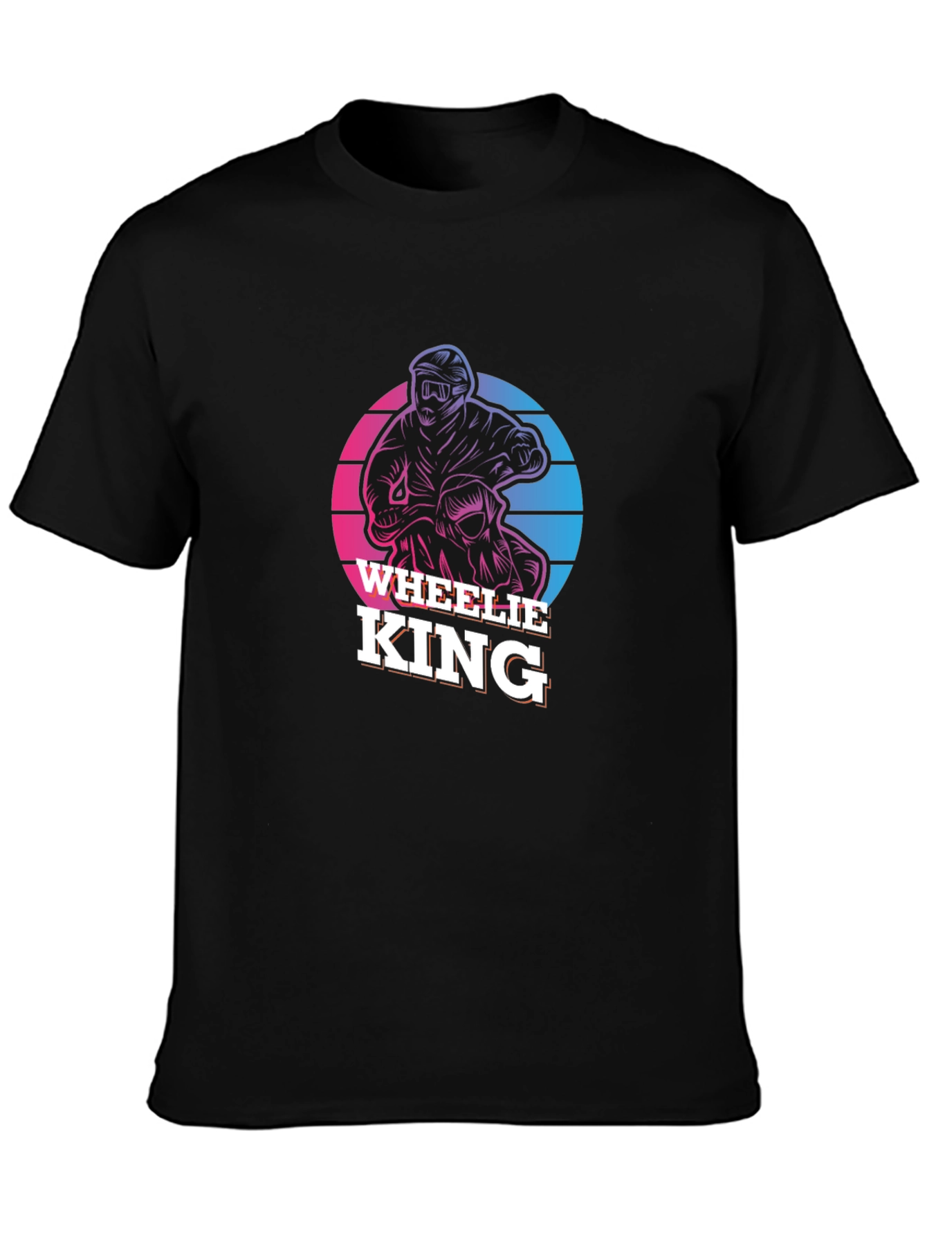 Wheelie King Graphic Tee - Motorcross T-Shirt