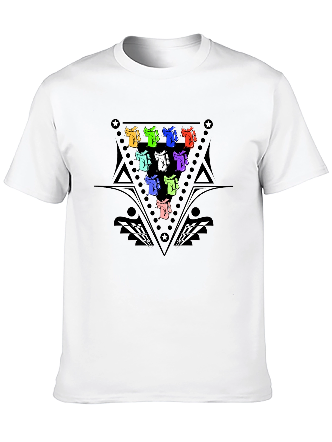 Colorful Retro T-Shirt