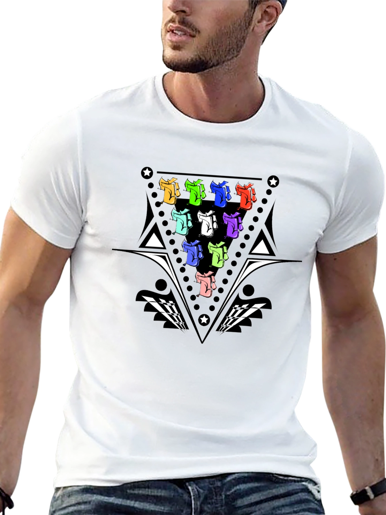 Colorful Retro T-Shirt