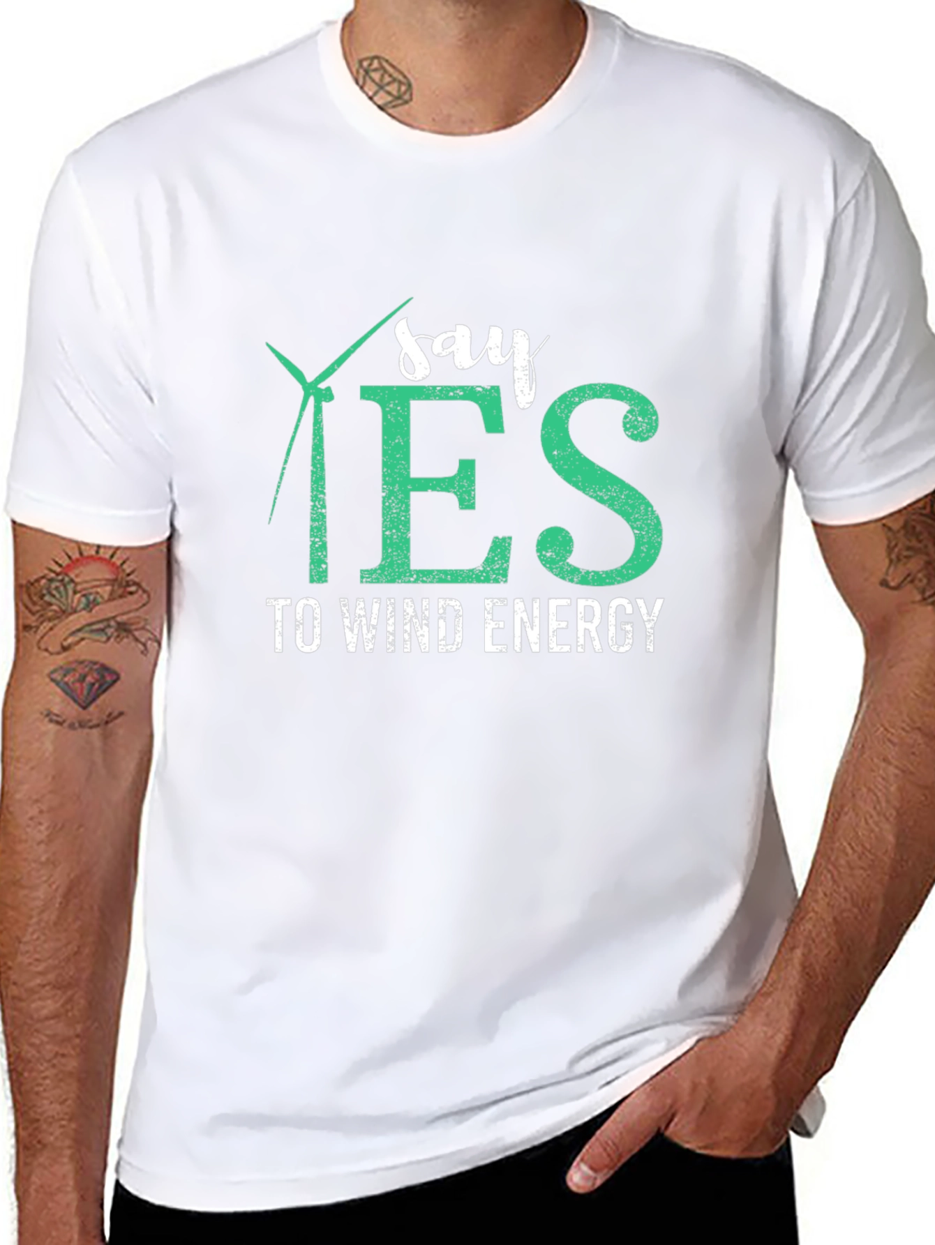 Say Yes to Wind Energy T-Shirt
