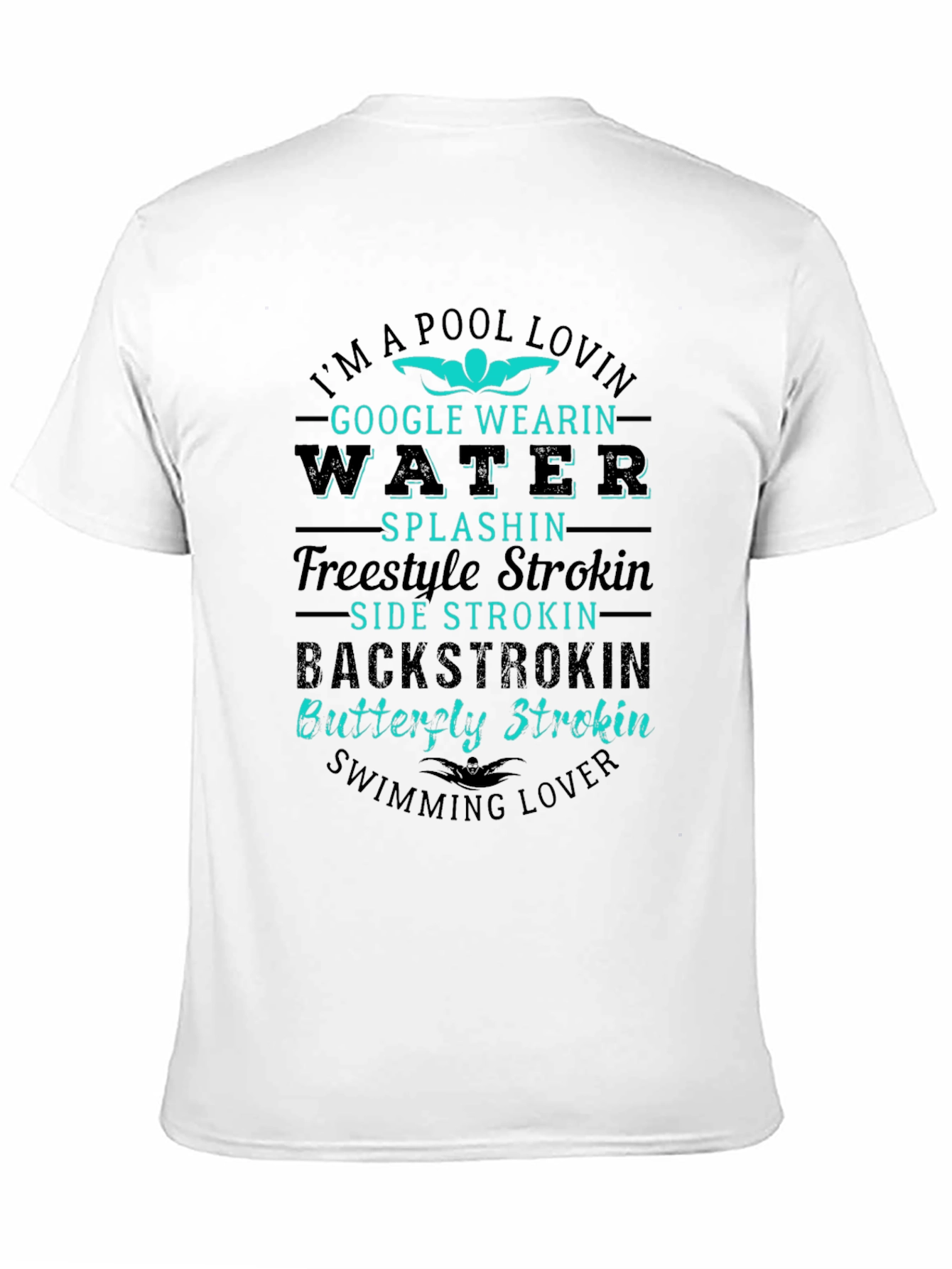 Pool Lovin T-Shirt - Swimming Lover Graphic Tee