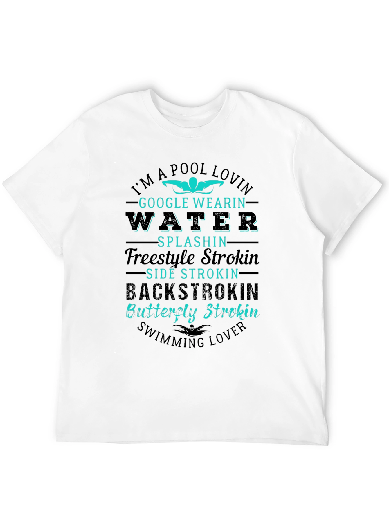 Pool Lovin T-Shirt - Swimming Lover Graphic Tee