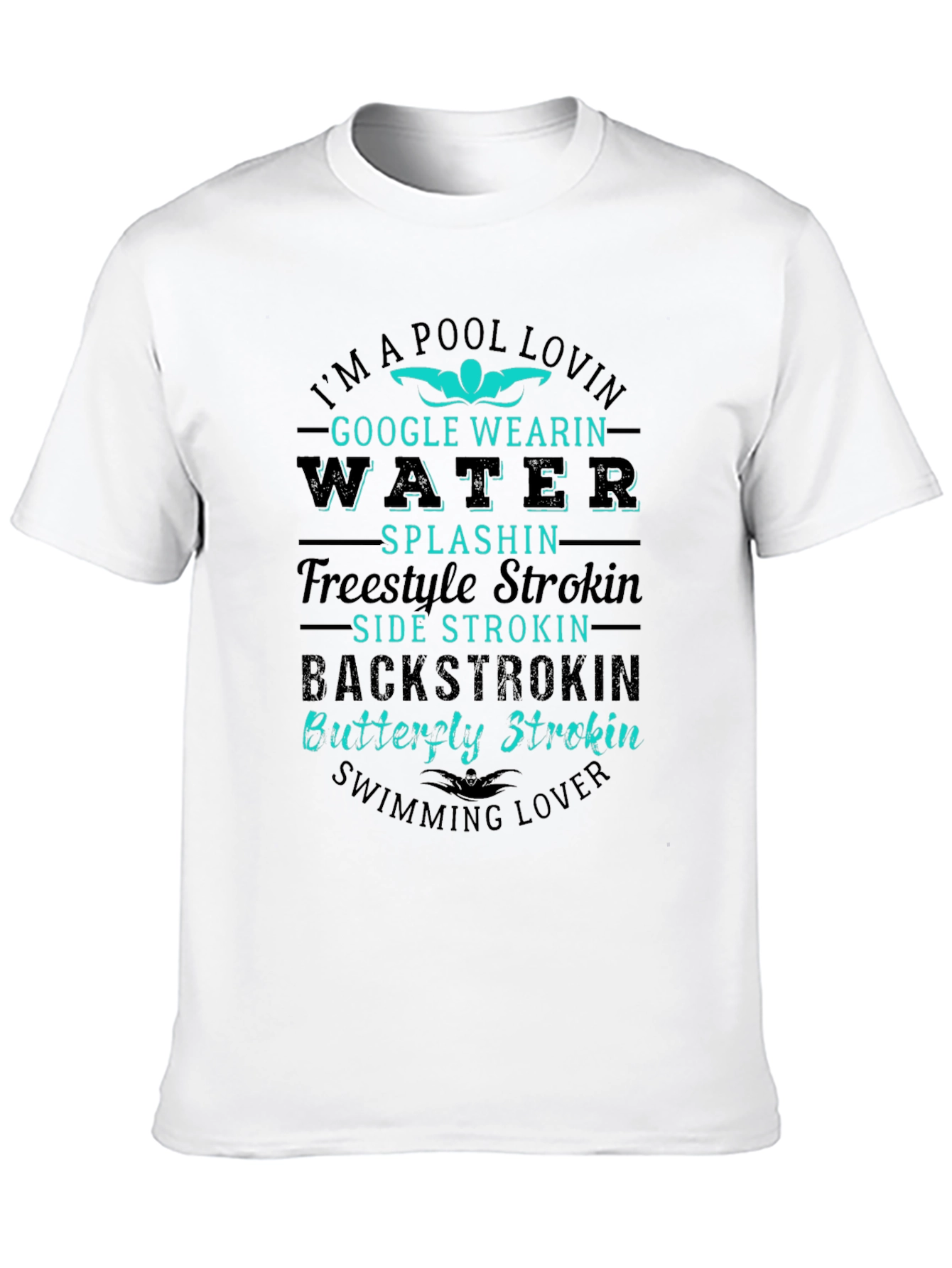 Pool Lovin T-Shirt - Swimming Lover Graphic Tee