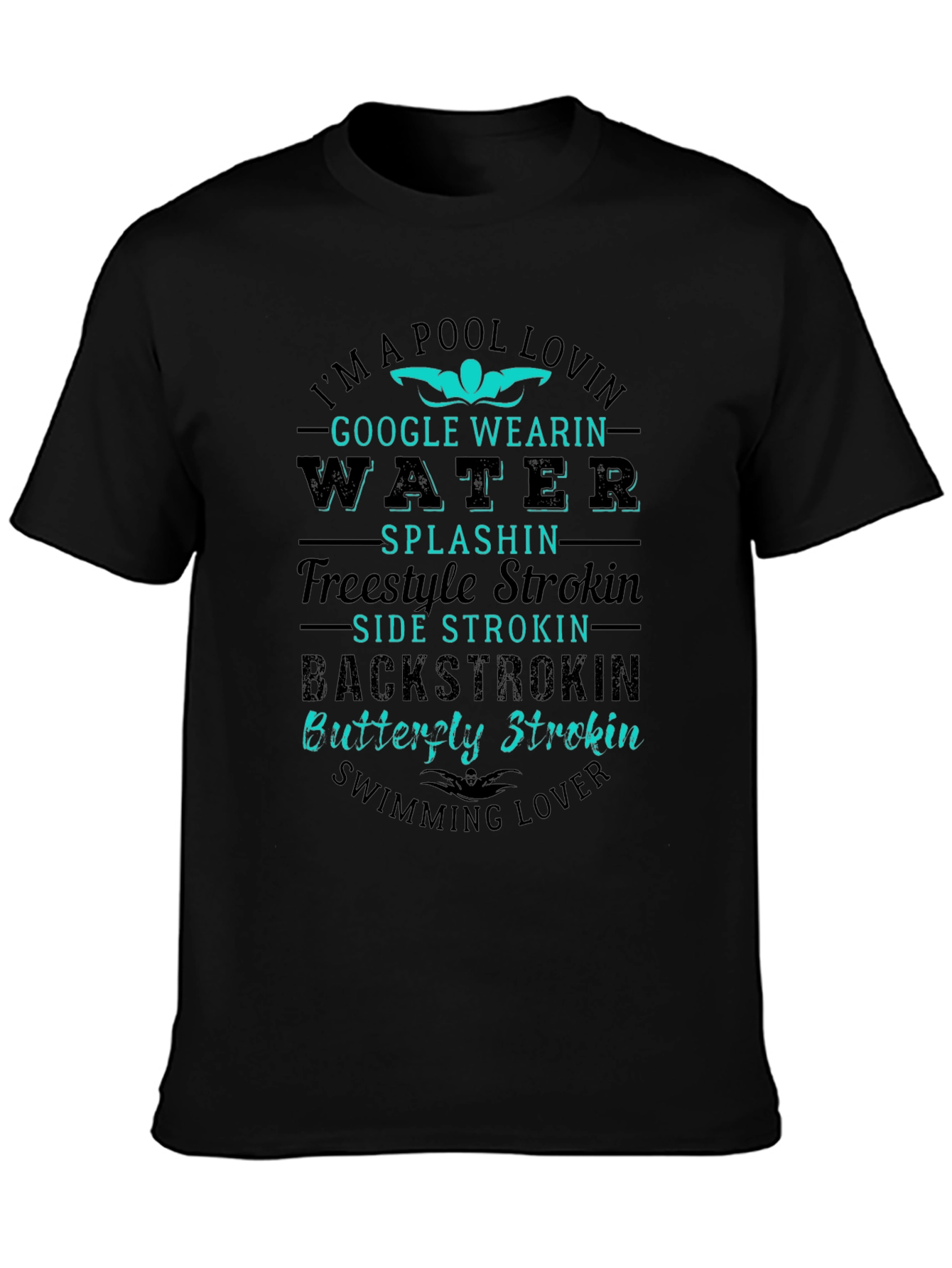 Pool Lovin T-Shirt - Swimming Lover Graphic Tee