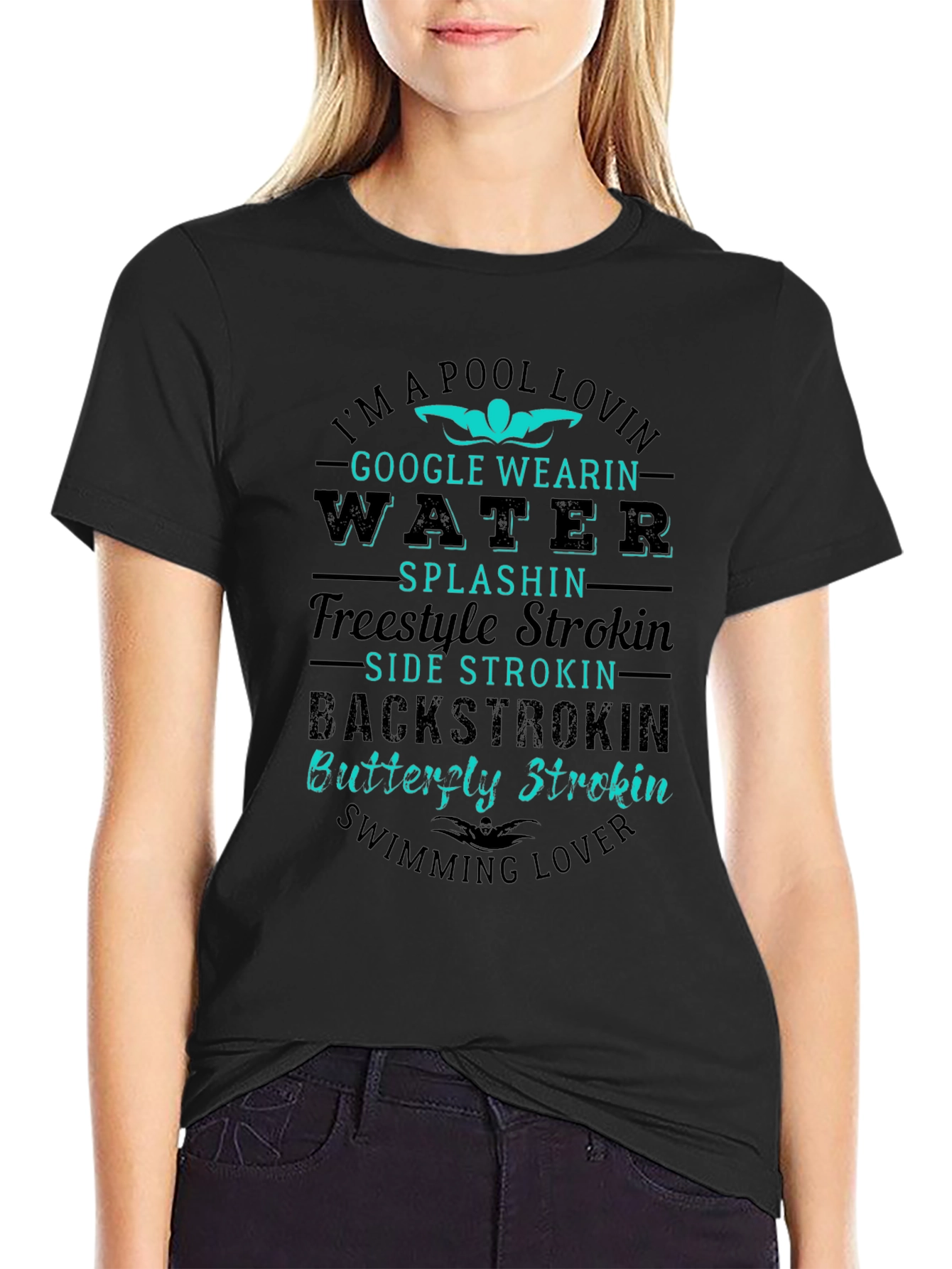 Pool Lovin T-Shirt - Swimming Lover Graphic Tee
