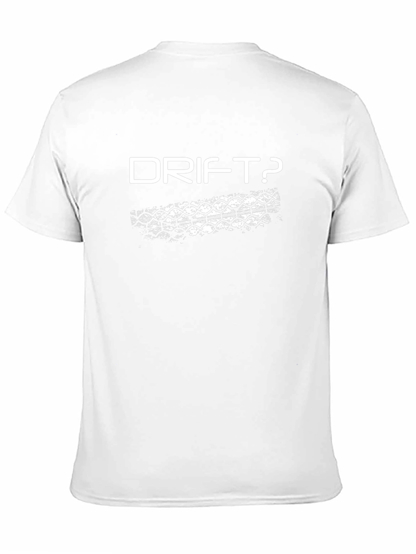 Drift Tire Tread Graphic T-Shirt - Black
