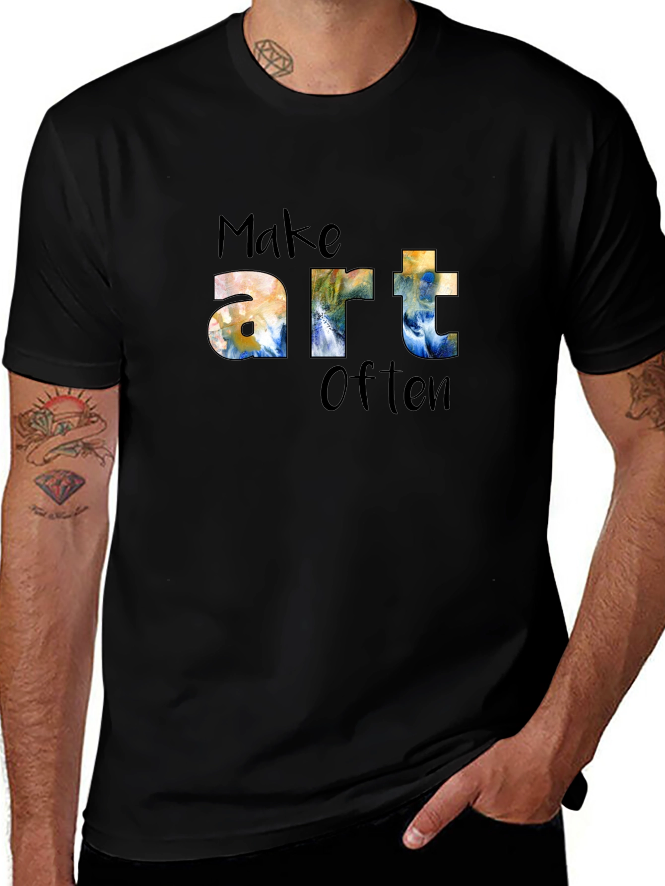 Make Art Often - Graphic T-Shirt - Artistic Expression