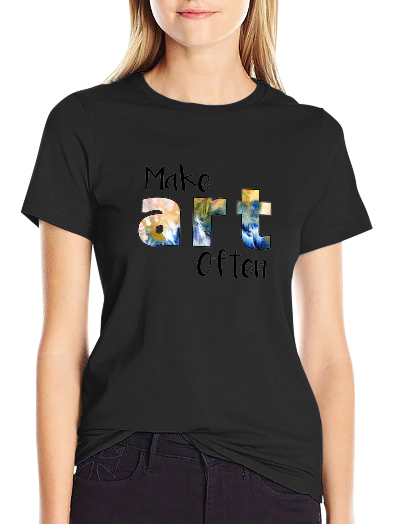 Make Art Often - Graphic T-Shirt - Artistic Expression