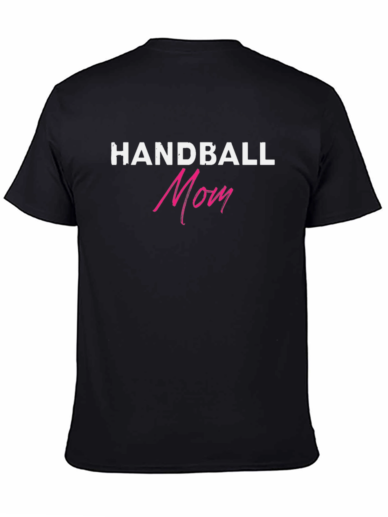 Handball Mom Graphic T-Shirt - Black
