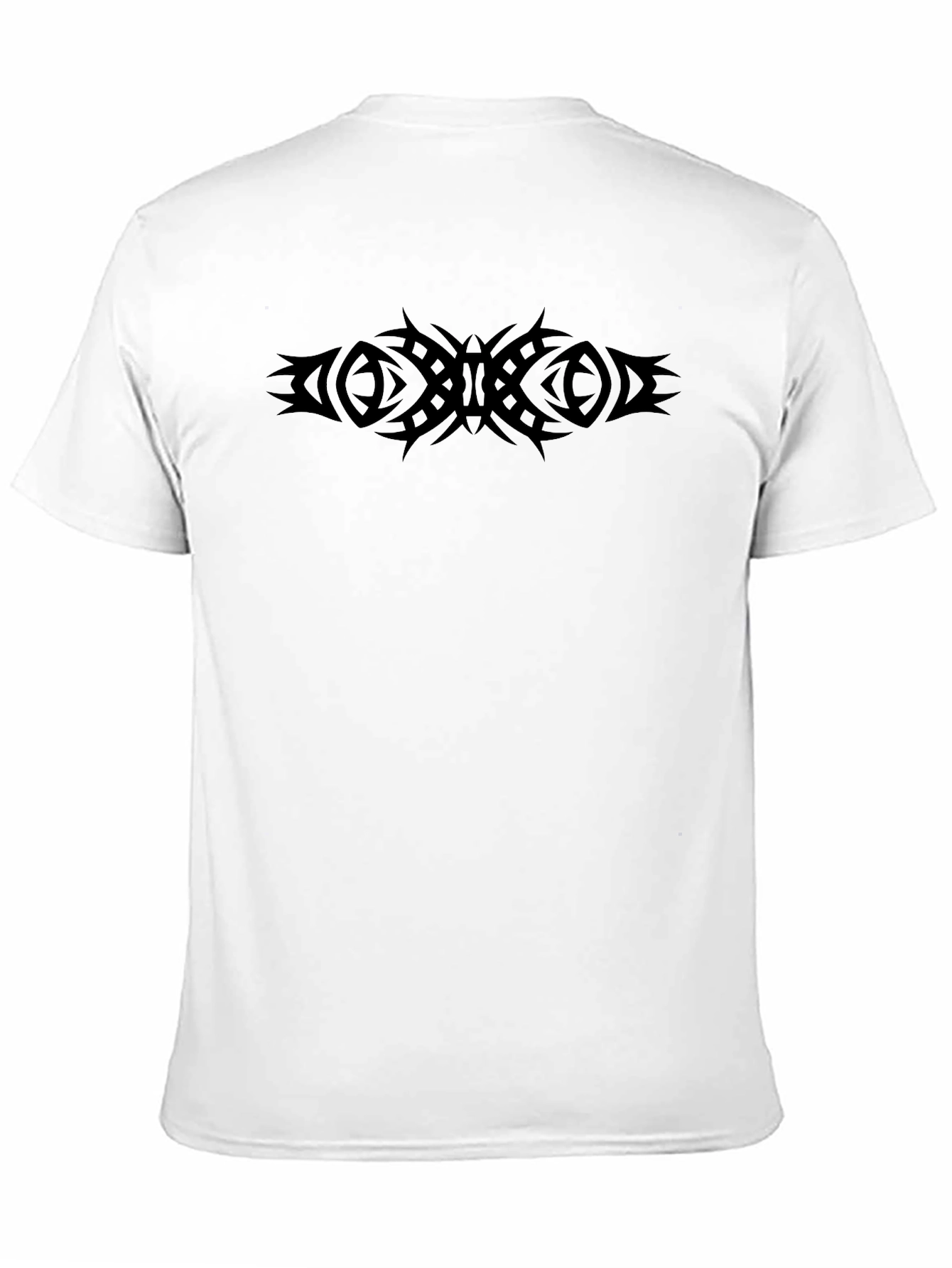 Tribal Tattoo Graphic Black Tee