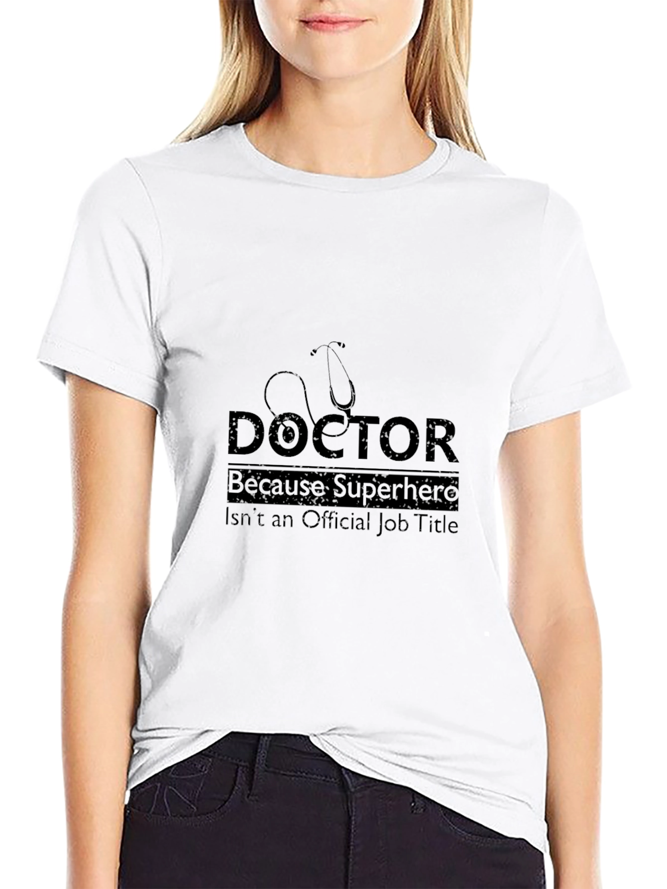Doctor Superhero T-Shirt - Medical Professional Apparel