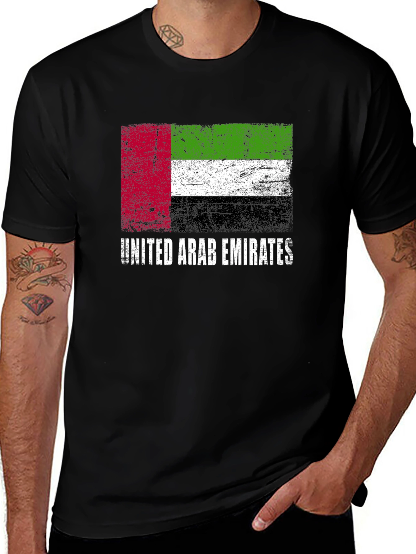 UAE Flag T-Shirt - United Arab Emirates Pride