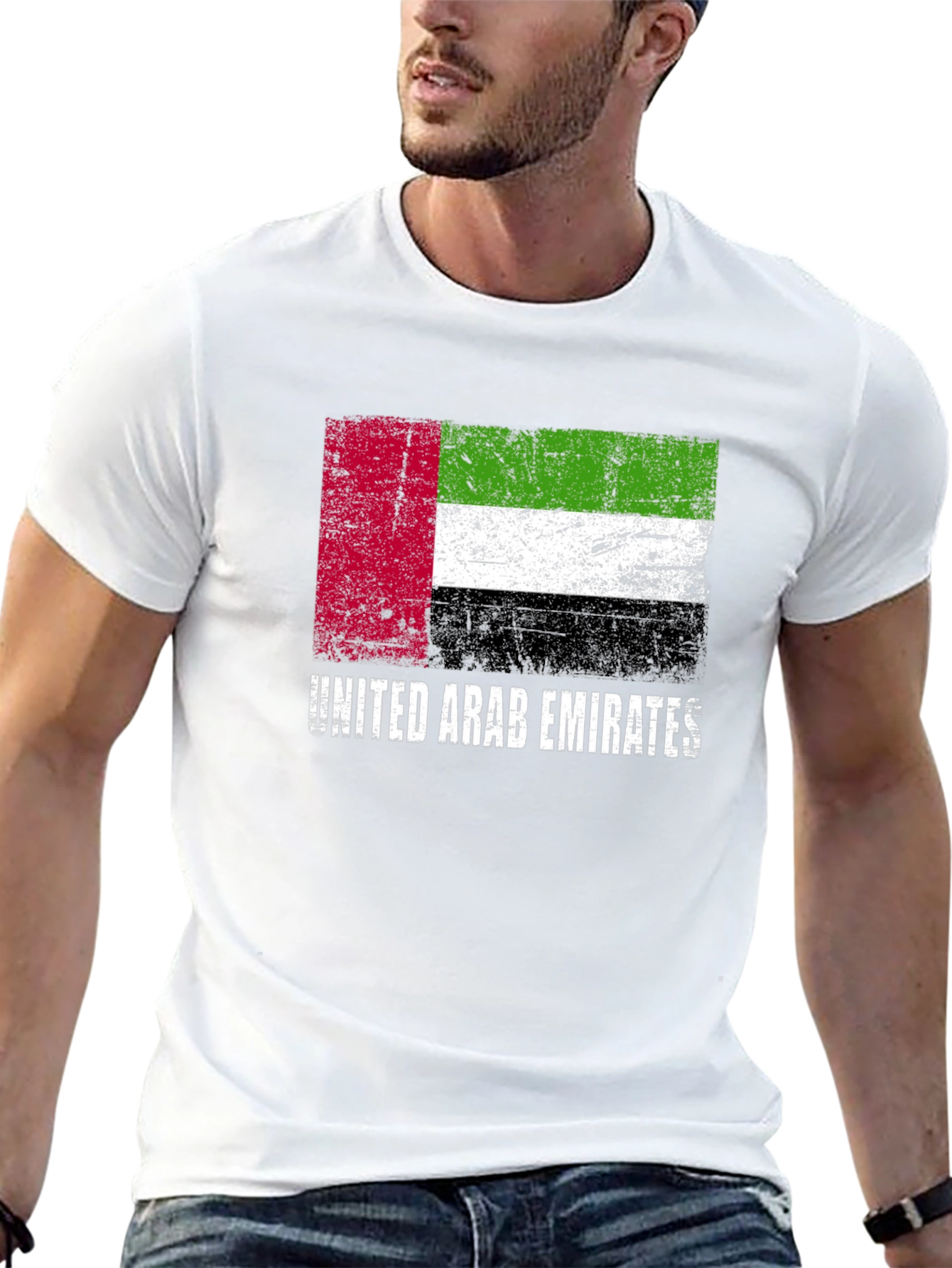 UAE Flag T-Shirt - United Arab Emirates Pride