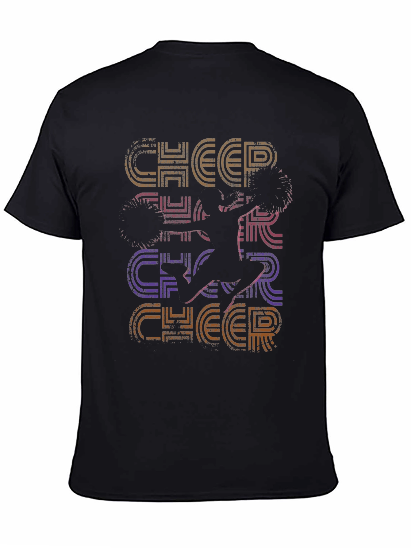Retro Cheerleader Graphic T-Shirt