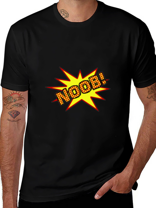 Noob Graphic Tee - Gamer Style