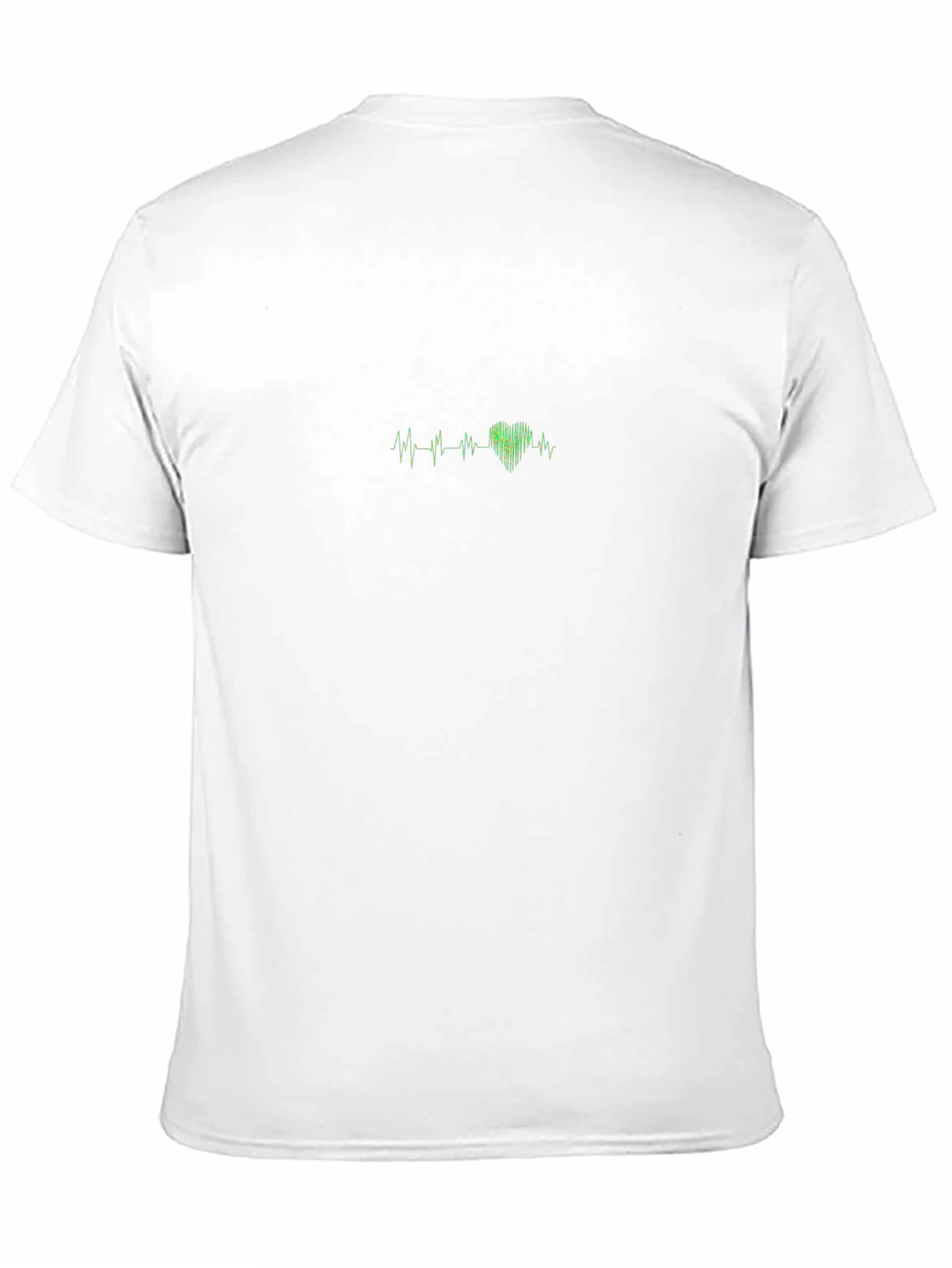 Heartbeat Graphic Black T-Shirt