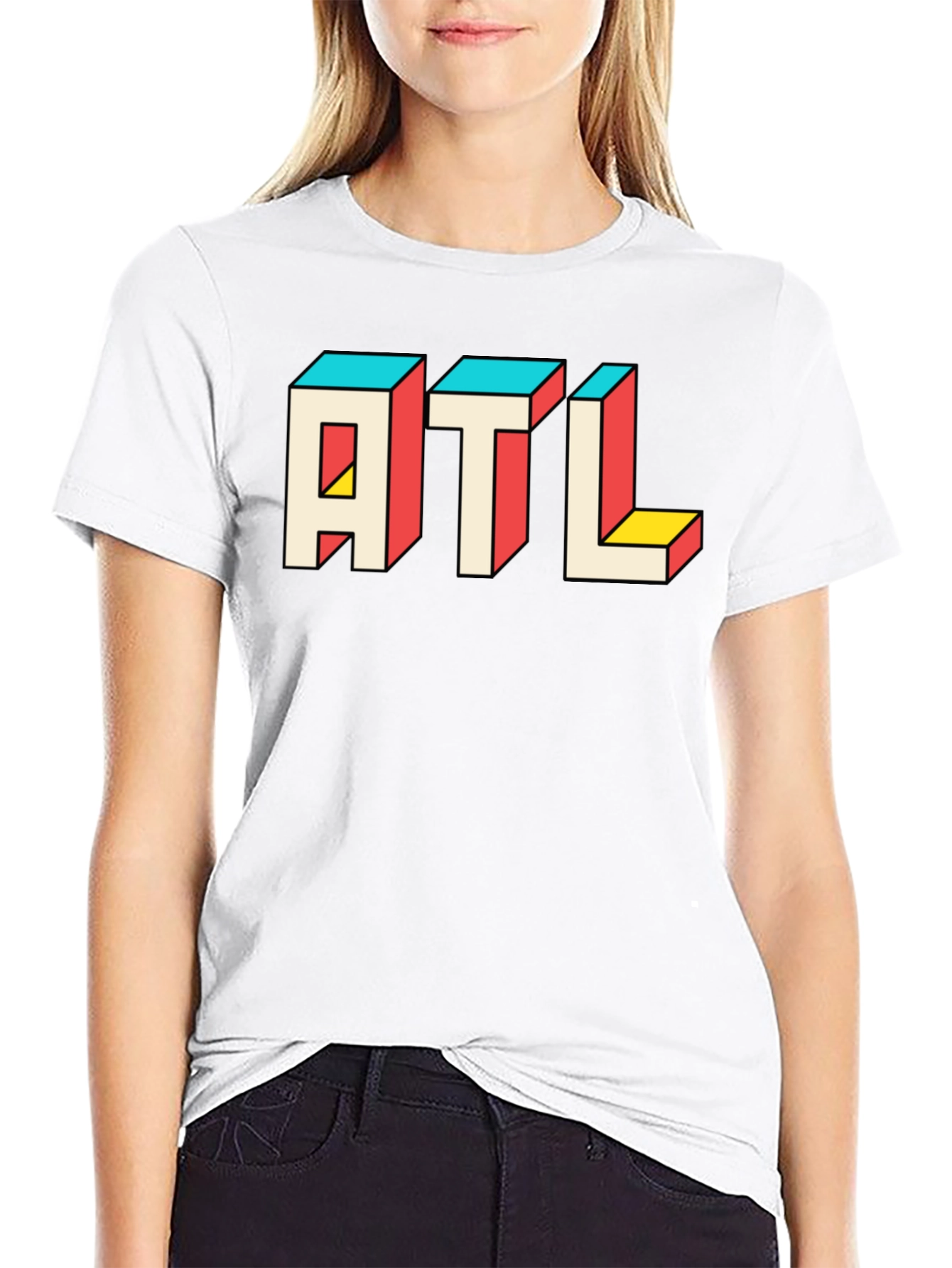 Retro ATL T-Shirt - Atlanta Pride Style