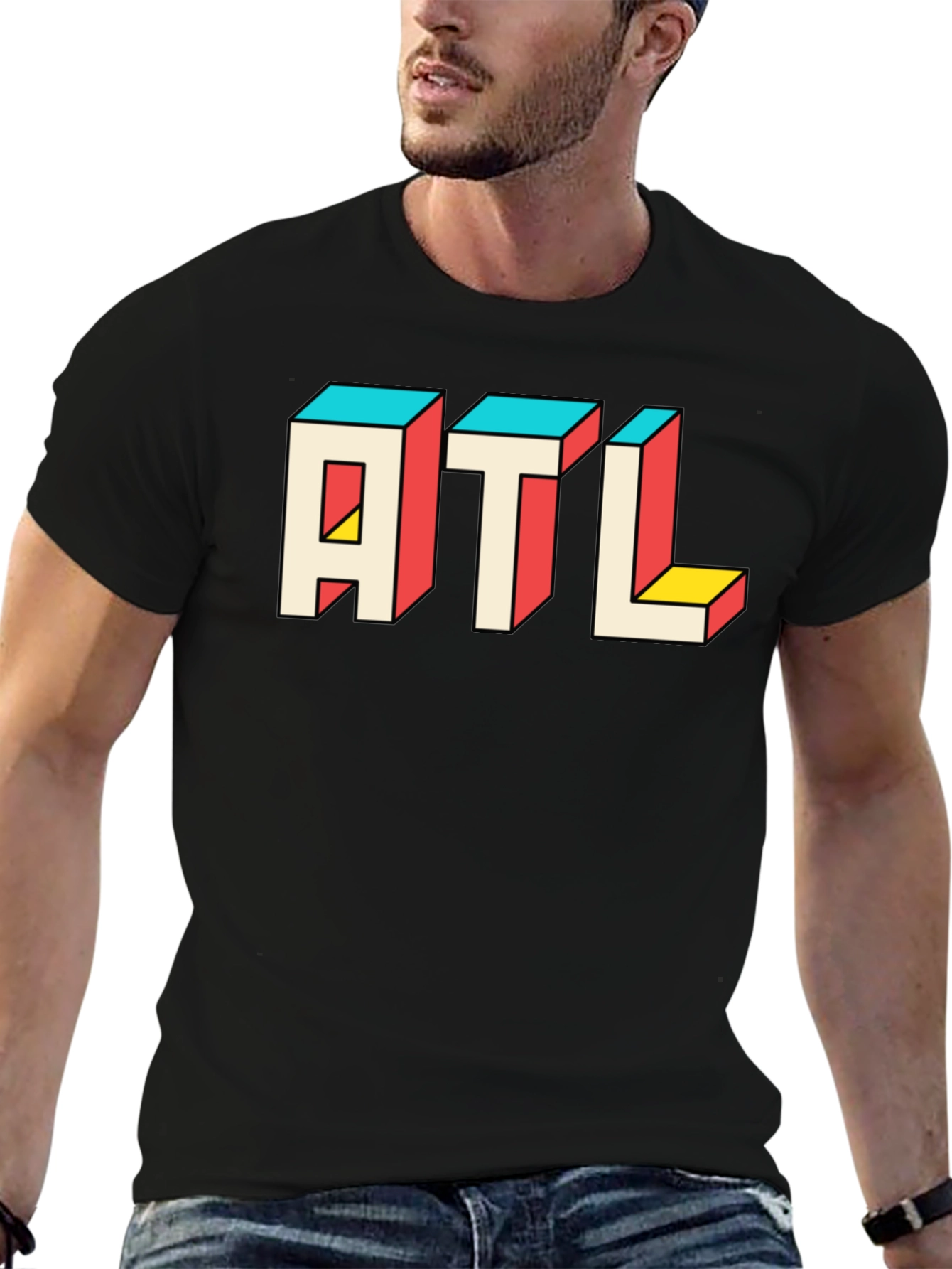 Retro ATL T-Shirt - Atlanta Pride Style